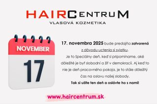 17. november 2025 bude z dôvodu uctenia si sviatku predajňa zatvorená. Ďakujeme za pochopenie #denbojazasloboduademokraciu